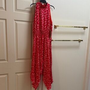 Sam Edelman Vibrant Red Patterned dress